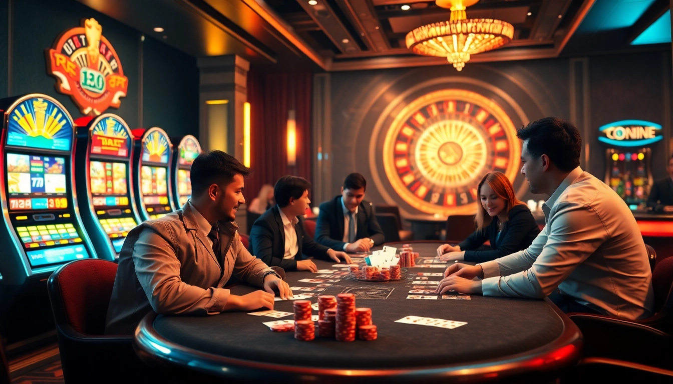 Experience the thrill of gambling at LauThaiTV's action-packed casino scene.