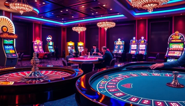 Experience the thrill of gambling at hm88 with exciting casino tables and vibrant slot machines.