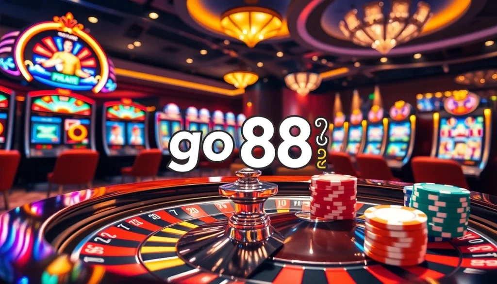 Win big at go 88 with exciting casino games and engaging roulette wheels.