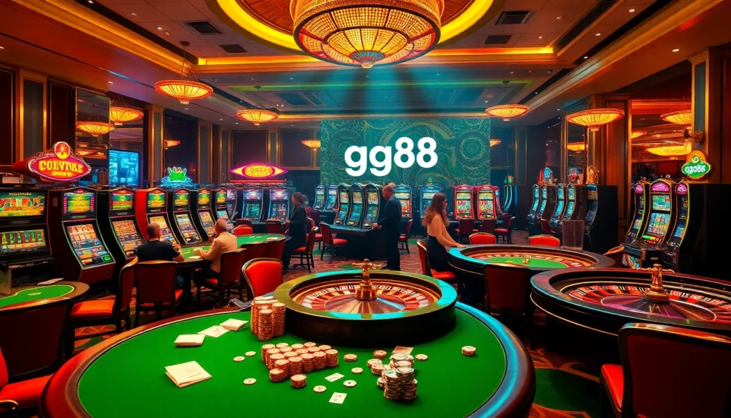 Experience the thrill of gambling at gg88 with vibrant casino games and a welcoming atmosphere.