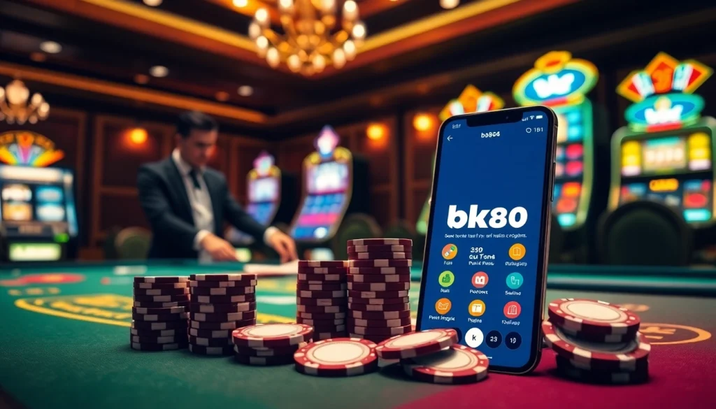 Engage in thrilling gameplay at bk88 with a luxurious casino atmosphere.