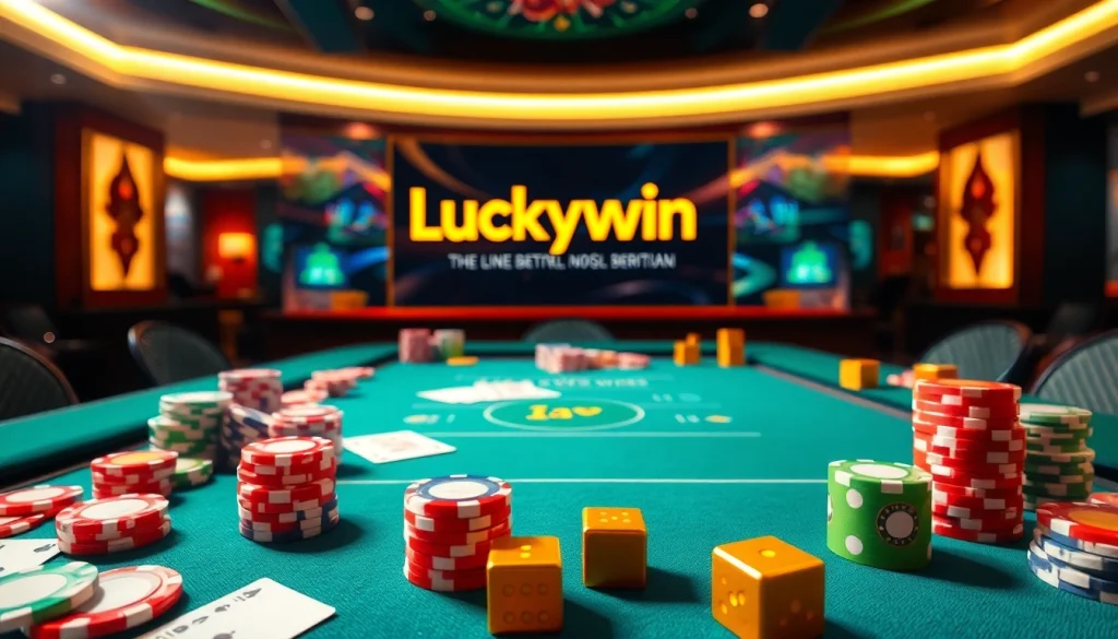 Play thrilling casino games at https://luckywin.name with vibrant poker chips and sleek interfaces.