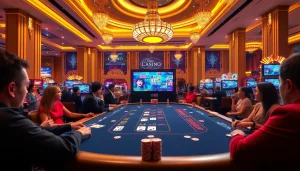 에볼루션 게임 테이블에서 즐거운 경험을 만끽하는 플레이어들