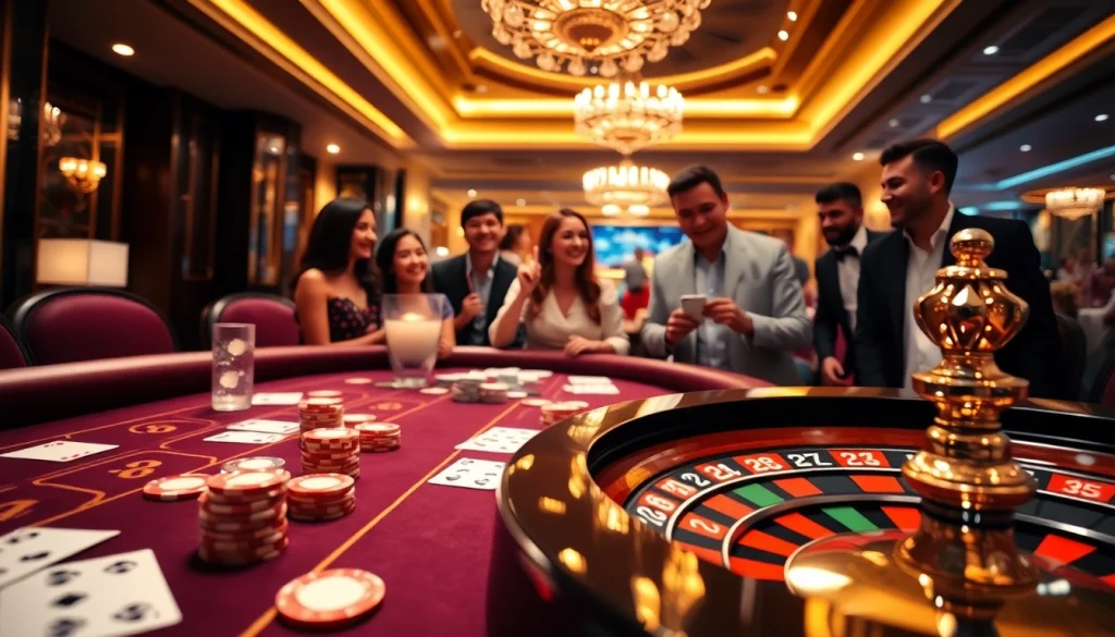 Catch thrilling moments at apiraja88 with players enjoying high-stakes casino games.