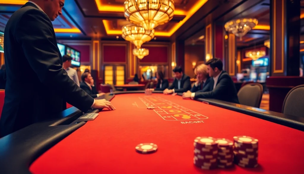 에볼루션 카지노에서 라이브 딜러와 함께 바카라를 즐기는 플레이어들 모습