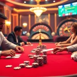 Experience the excitement of ww88 com with professional poker players engaged at a high-stakes table.