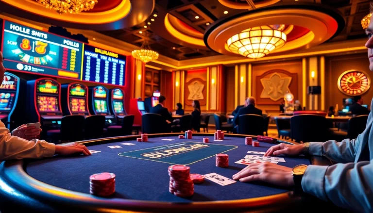 Experience high-stakes poker action at https://luckywin.name with vibrant casino visuals.