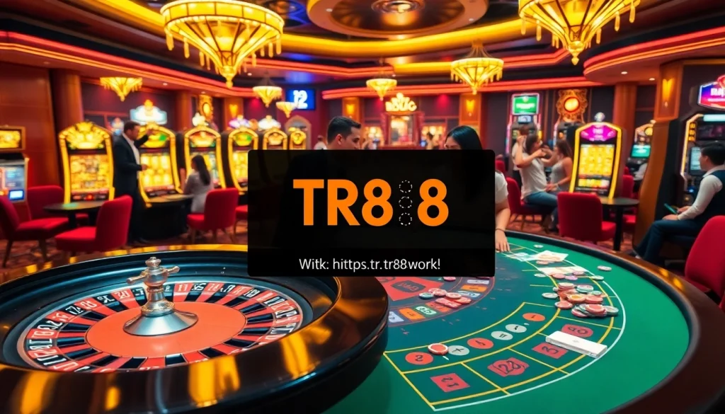 Experience the thrill of the casino with exciting games at https://tr88.work/, where players win and celebrate at the tables.